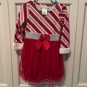 Bonnie Jean Christmas dress. Size 3T. Worn 1x!